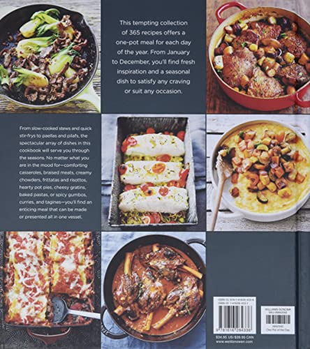 One Pot of the Day (Williams-Sonoma): 365 recipes for every day of the year | The Storepaperoomates Retail Market - Fast Affordable Shopping