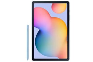 SAMSUNG Galaxy Tab S6 Lite 10.4″ 128GB WiFi Android Tablet w/ S Pen Included, Slim Metal Design, Crystal Clear Display, Dual Speakers, Long Lasting Battery, SM-P610NZBEXAR, Angora Blue