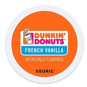 Dunkin’ Donuts French Vanilla Coffee K-Cups (48 Count)