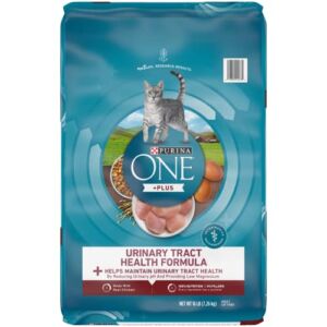 Purina ONE High Protein Dry Cat Food, +Plus Urinary Tract Health Formula – 16 lb. Bag