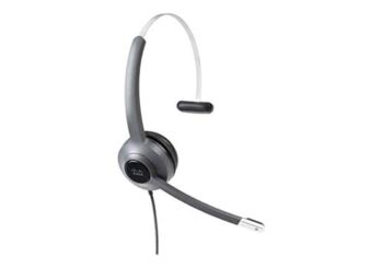 Cisco Headset 521, Wired Single On-Ear 3.5mm Headset with USB-C Adapter, Charcoal, 2-Year Limited Liability Warranty (CP-HS-W-521-USBC) | The Storepaperoomates Retail Market - Fast Affordable Shopping