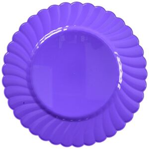 Amscan Party Plates Tableware Items, 10 1/4″, Purple