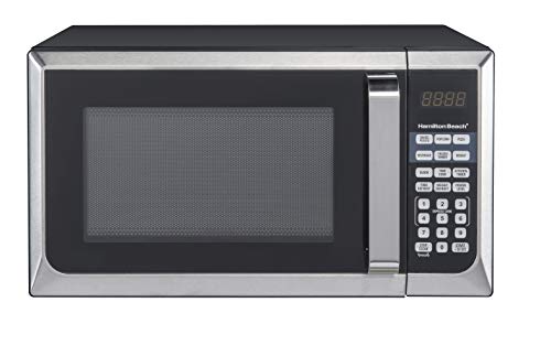 Hamilton Beach 0.9 cu.ft. 900W Microwave Oven, Stainless Steel | The Storepaperoomates Retail Market - Fast Affordable Shopping
