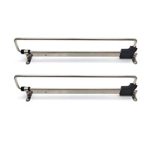 Addlike Clothes Hanger,2-Pack,Closet Pull Out Valet Rod 14″ Pull-Out Closet Valet Rod Nickel Plated with Mounting Screws