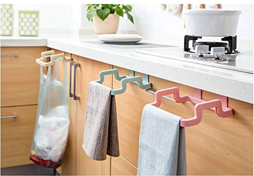 WOIWO 4 PCS Kitchen Door Back Type Portable Garbage Bag Holder Household Cabinet Door Behind The Cloth Rack Trash Rack | The Storepaperoomates Retail Market - Fast Affordable Shopping