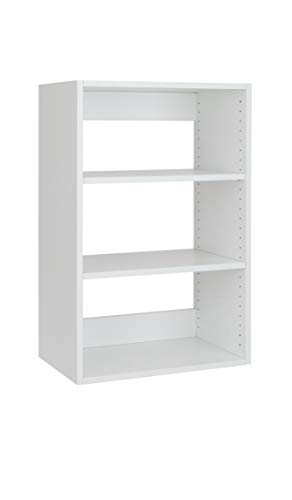 Closet Shelves – Modular Closet System With Shelving – Corner Closet System – Closet Organizers And Storage Shelves (White, 31.5 inches Wide) | The Storepaperoomates Retail Market - Fast Affordable Shopping