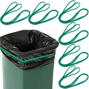 6 Pieces 30 Inch Rubber Bands for 95-96 Gallon Trash Cans, BBQ Grill Cover, Moving and Shipping Boxes