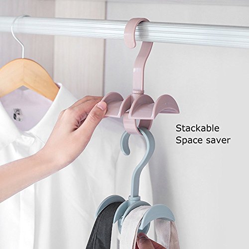 Stackable Storage Hanging Closet Organizer Purses Handbags Tie (Set of 8), Random, One_Size | The Storepaperoomates Retail Market - Fast Affordable Shopping