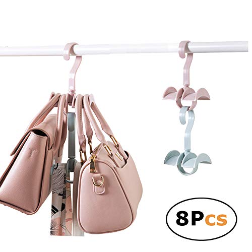 Stackable Storage Hanging Closet Organizer Purses Handbags Tie (Set of 8), Random, One_Size | The Storepaperoomates Retail Market - Fast Affordable Shopping
