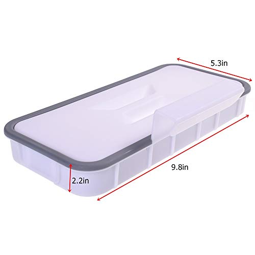 LARATH Plastic Hanging Trash Bag Holder Small Cabinet Kitchen Cupboard Door Garbage Storage Rack Can with Lid,1 Pcs | The Storepaperoomates Retail Market - Fast Affordable Shopping