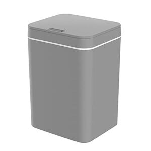 MAOSUO 4 Gallon Trash Can Automatic Touchless Intelligent Induction Sensor Waste Bin Automatic Trash Can
