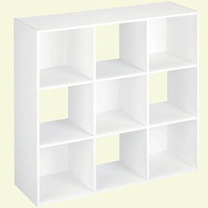 ClosetMaid 36 in. W x 36 in. H White Stackable 9-Cube Organizer