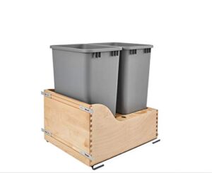 Servo Double 50 Qrt Pull-Out Waste Container