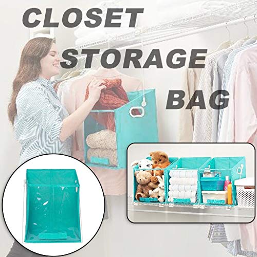 MULINN Clothes Blanket Storage Closet Bag Oldable Closet Caddy for Clothes/Linens/Games Pull-Down Shelf Storage System | The Storepaperoomates Retail Market - Fast Affordable Shopping