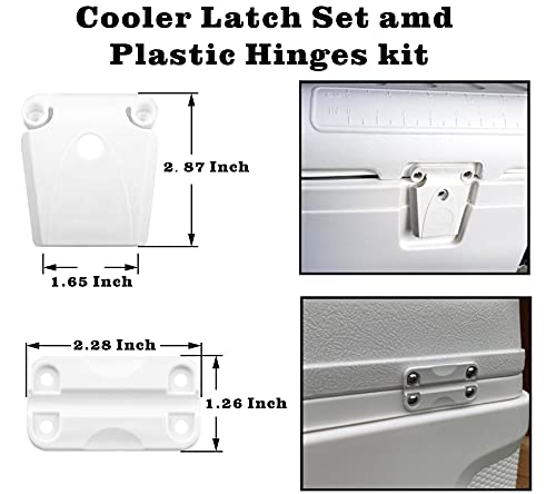 Cooler Hinge and Latch Set, High Strength Cooler Latch Replacement Parts. | The Storepaperoomates Retail Market - Fast Affordable Shopping