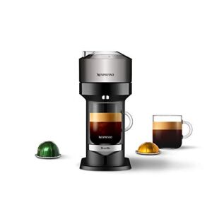 Nespresso Vertuo Next Coffee and Espresso Machine by Breville, Dark Chrome