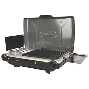 Coleman Camp Propane Grill/Stove+ , Black and Silver | The Storepaperoomates Retail Market - Fast Affordable Shopping