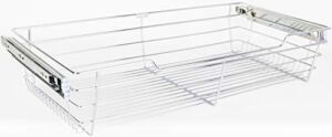 Closet Pull-Out Basket 14″DX29″WX6″H