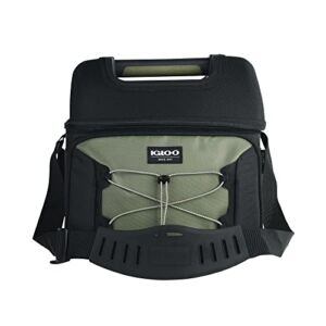 Igloo Olive Gripper 22 can Voyager Softsided Lunch Bag