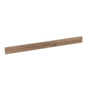 Closet Culture by Knape & Vogt 0.75 in. D. x 23 in. W x 2.5 in. H Driftwood Wood Shelf Fascia for Closet System