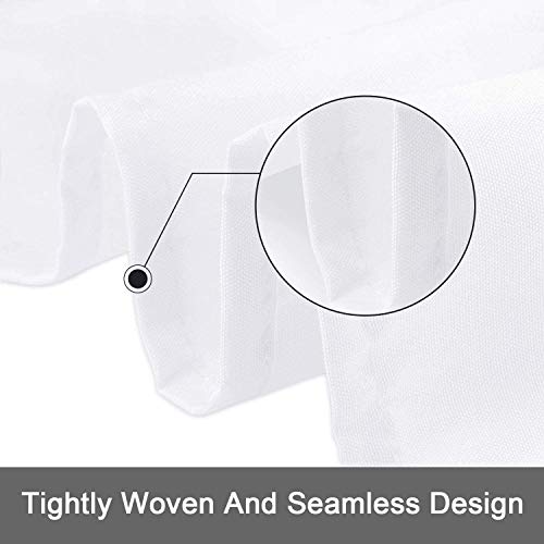 TANIASH White Round Tablecloth 6 Packs 120inch 100% Polyester Tablecloths for Wedding/Party… | The Storepaperoomates Retail Market - Fast Affordable Shopping