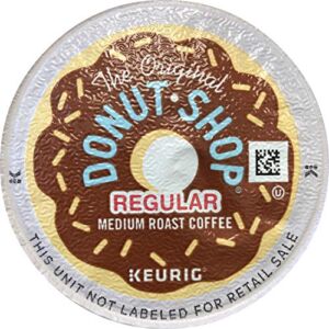 The Original Donut Shop Regular Keurig Single-Serve K-Cup Pods, Medium Roast Coffee, 18 Count – 1 Pack (Packaging May Vary)