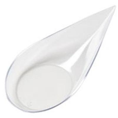 Zappy – 100 Clear 4 Inches Plastic Tear Drop Appetizer Spoon Clear Plastic Spoon Tasting Spoons Soup Spoons/Asian Spoon Dessert Dish Bowls Teardrop Plates Spoons | The Storepaperoomates Retail Market - Fast Affordable Shopping