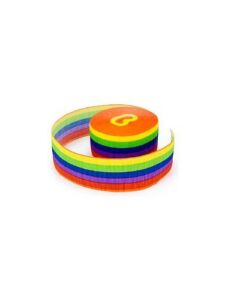Amscan Rainbow Printed Crepe Party Streamer by