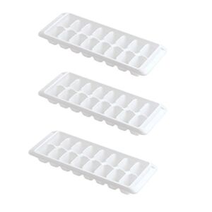 Rubbermaid – Ice Cube Tray, 16 cube trays (3 Pack, White)