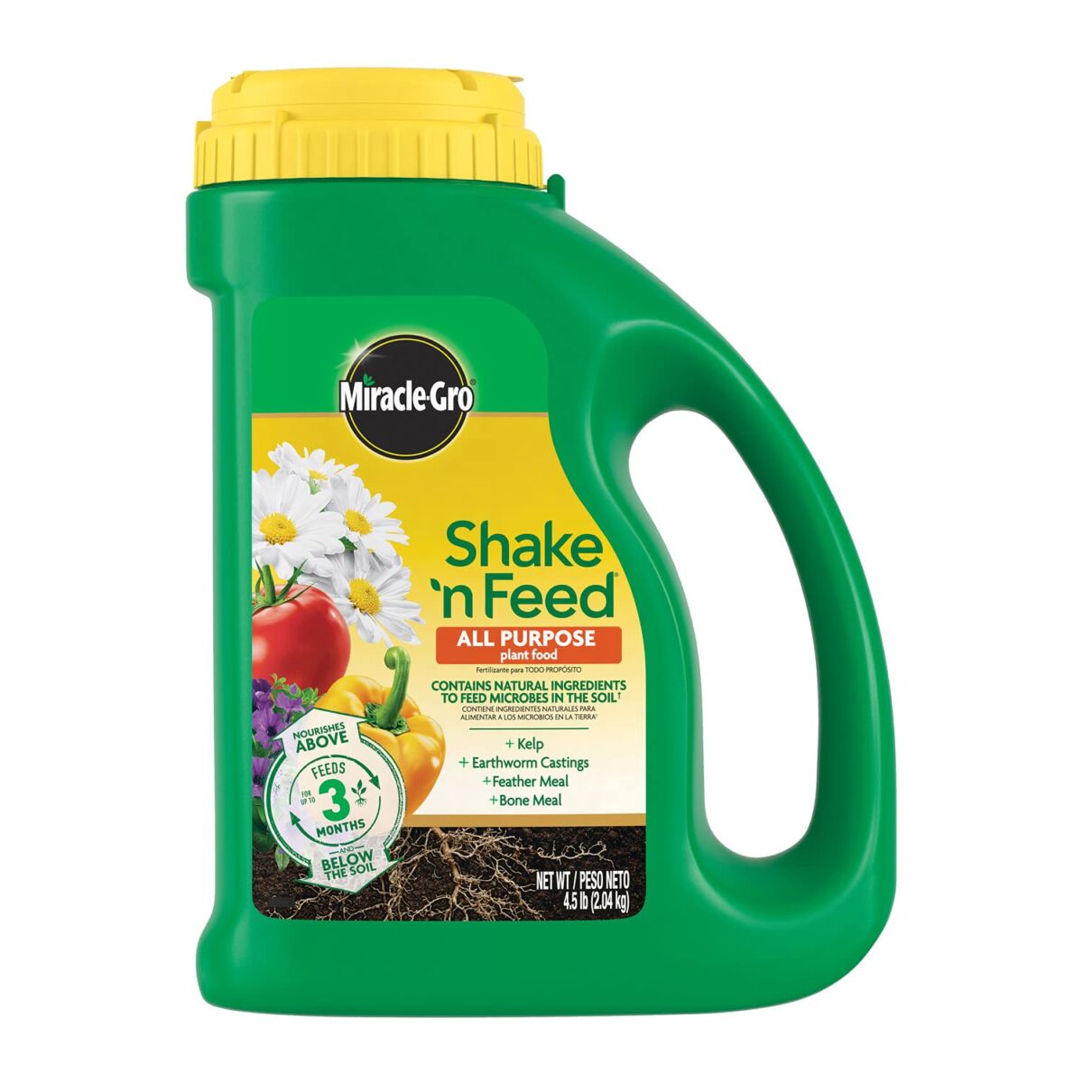 Miracle-Gro Shake ‘N Feed All Purpose Plant Food, Plant Fertilizer, 4.5 lbs. | The Storepaperoomates Retail Market - Fast Affordable Shopping