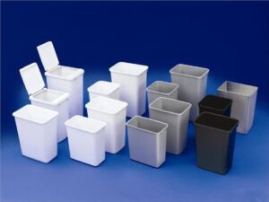 Trash Pull-Out Replacement Bins Plastic Waste Bins