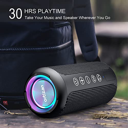 Ortizan Portable Bluetooth Speaker, IPX7 Waterproof Wireless Speaker with 24W Loud Stereo Sound, Outdoor Speakers with Bluetooth 5.0, 30H Playtime, 66ft Bluetooth Range, Dual Pairing for Home, Travel | The Storepaperoomates Retail Market - Fast Affordable Shopping