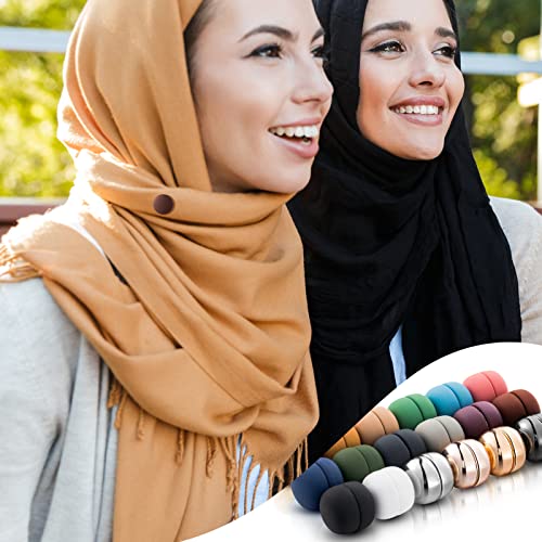 18 Pieces Hijab Magnetic Pins,Strongest Commercial Strength Magnetic Hijab Pins Buttons for Women Multi-Use Colorful Scarf Small Magnetic Hijab | The Storepaperoomates Retail Market - Fast Affordable Shopping