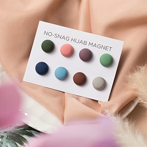 18 Pieces Hijab Magnetic Pins,Strongest Commercial Strength Magnetic Hijab Pins Buttons for Women Multi-Use Colorful Scarf Small Magnetic Hijab | The Storepaperoomates Retail Market - Fast Affordable Shopping
