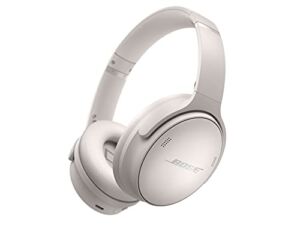 New Bose QuietComfort 45 Bluetooth Wireless Noise Cancelling Headphones – White Smoke (Renewed)