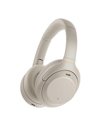 Sony WH-1000XM4 Wireless Premium Noise Canceling Overhead Headphones with Mic for Phone-Call and Alexa Voice Control, Silver | The Storepaperoomates Retail Market - Fast Affordable Shopping