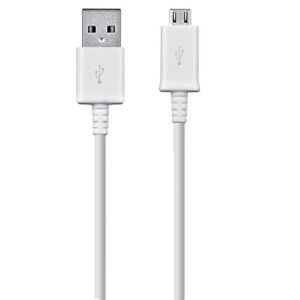 Short MicroUSB Cable Compatible with Your Bose Bose Bluetooth Headset Series 2 with High Speed Charging. (1White,20,cm 8in)