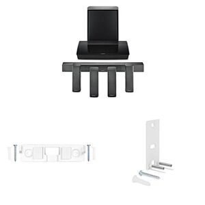 Bose Lifestyle 650 Home Entertainment System with Wall Muonts for Center Channel and Surround Speakers (White)