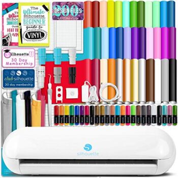 Silhouette Portrait 3 Bundle with 38 Premium Vinyl Sheets, HTV, Guides, Sketch Pens, and More | The Storepaperoomates Retail Market - Fast Affordable Shopping