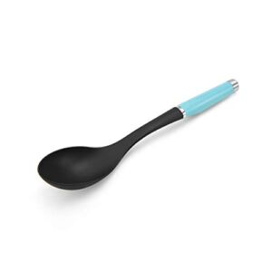 KitchenAid Gourmet Nylon Basting Spoon, One Size, Matte Aqua Sky