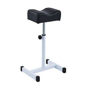 CO-Z Pedicure Foot Rest, Cushioned Adjustable Foot Stool and Pedicure Chair Stand, Manipedi Equipment for Nail Salons Homes and Portable Pedicure Stations, Salon Stool for Pro Pedicures Massage Tattoo