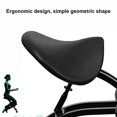 Kneeling Chairs Ergonomic Saddle Posture Correction Kneel Stool Home Office Chair Comfortable Computer Chair Relieving Back and Neck Pain (Size : 60×46×50cm) | The Storepaperoomates Retail Market - Fast Affordable Shopping