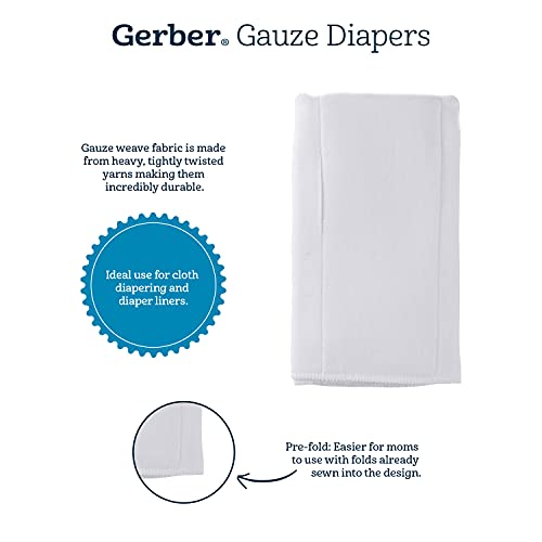 Gerber 5 Pack Prefold Gauze Diaper | The Storepaperoomates Retail Market - Fast Affordable Shopping