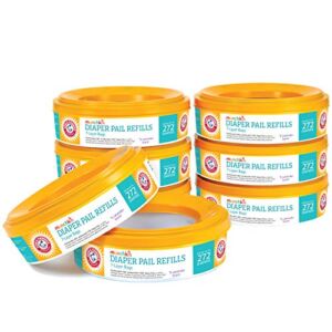 Munchkin Arm & Hammer Diaper Pail Refill Rings, 2,176 Count, 8 Pack (272 Count each)