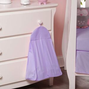 Light Purple Hanging Baby Diaper Caddy Organizer for Changing Station; Baby Nursery Décor for Girls; Diaper Stacker with Hook for Easy Reach – Safe Diaper Changes; Portable, Washable and Foldable