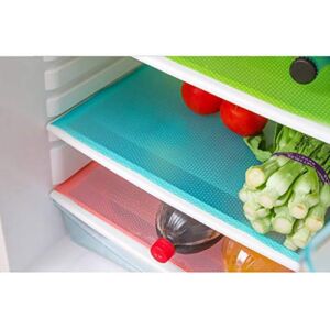 UPhost8 Fridge Multifunction Refrigerator Liners Mat Mats Table Drawer Plac Tools & Home Improvement Round 6 (Blue, 12cm*6cm*1cm)