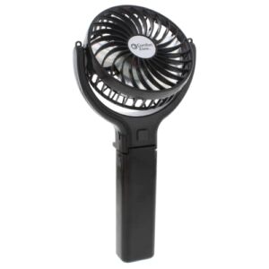 Comfort Zone 4″ Rechargeable Fan, Assorted Colors