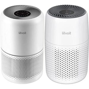 LEVOIT Air Purifier, Core 300, White & Air Purifiers for Bedroom Home, HEPA Freshener Filter Small Room Cleaner with Fragrance Sponge, White