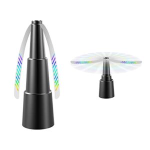 Tafatee Fly Fan for Table Indoor Outdoor Meal Portable Adjustable Table Fly Fan Outside Restaurants Meal Keep for Your Food Clean Black (1 pack)