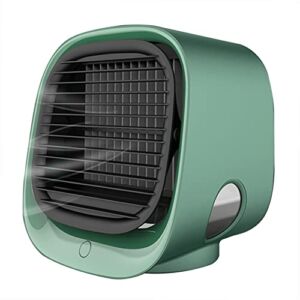 Air Cooler Fan, Geevorks Portable Air Cooler 3 Speeds, 300mL Desktop Air Conditioner Fan Fast Cooling for Room Home Office Camping